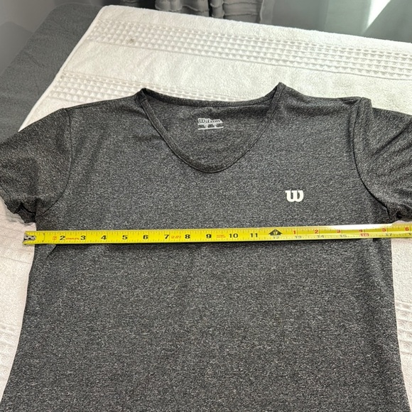 Wilson Gray Fitted Short Sleeve Tee - Picture 5 of 5